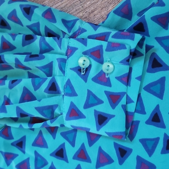 VINTAGE TURQUOISE SOPHISTICATES PENDLETON Sz S - Picture 4 of 7